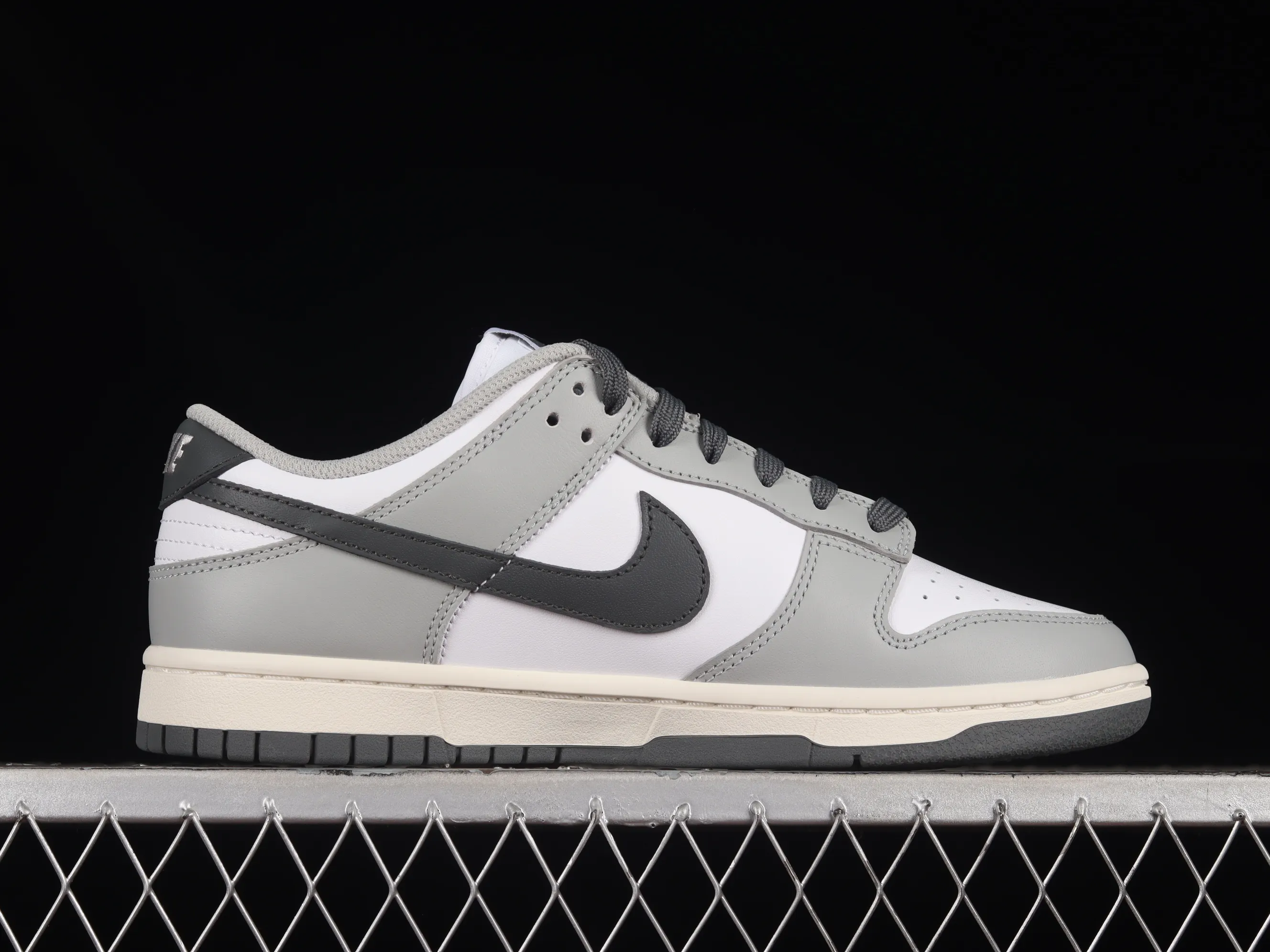 All categories Nk SB Dunk series Nk SB Dunk Low low-top sneakers M version pure original Nk Dunk Low "Light Smoke Grey" white gray SB low-top sports and leisure sneakers DD1503-117
